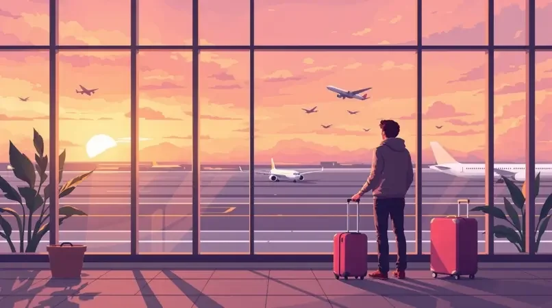 旅行博主被困国外机场,粉丝暖心接力救援